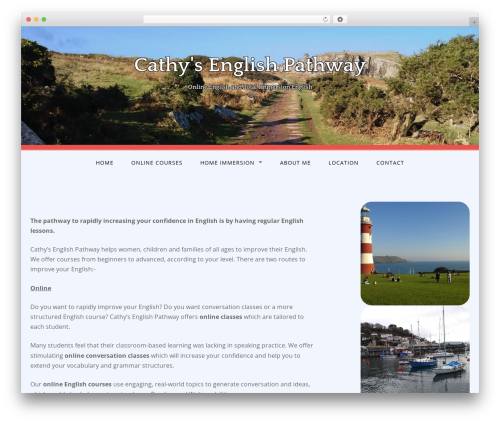 Gateway WordPress theme - cathysenglishpathway.com