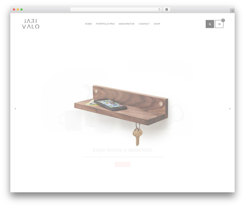 WordPress theme Throne - jarivalo.com