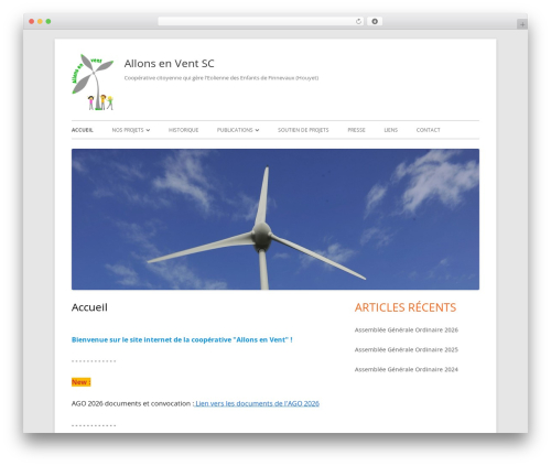 WordPress theme Tiny Framework - allonsenvent.be WordPress theme Tiny Framework - allonsenvent.be