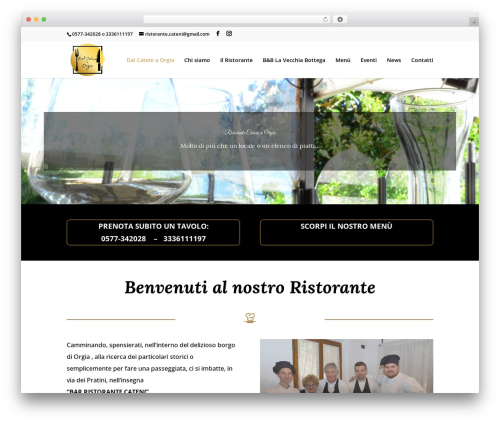 Divi WordPress theme - dalcateniaorgia.it