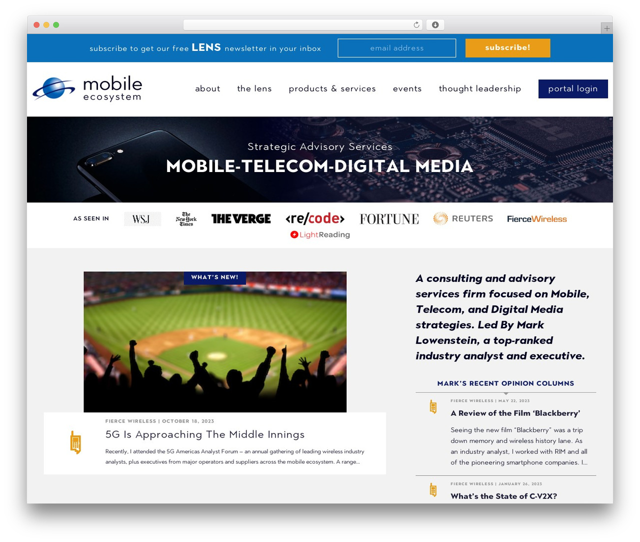 Essentials WordPress theme - m-ecosystem.com