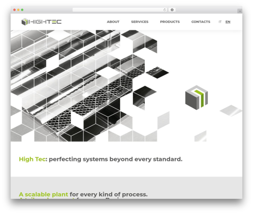 High Tec Theme WordPress theme - hightecnet.com