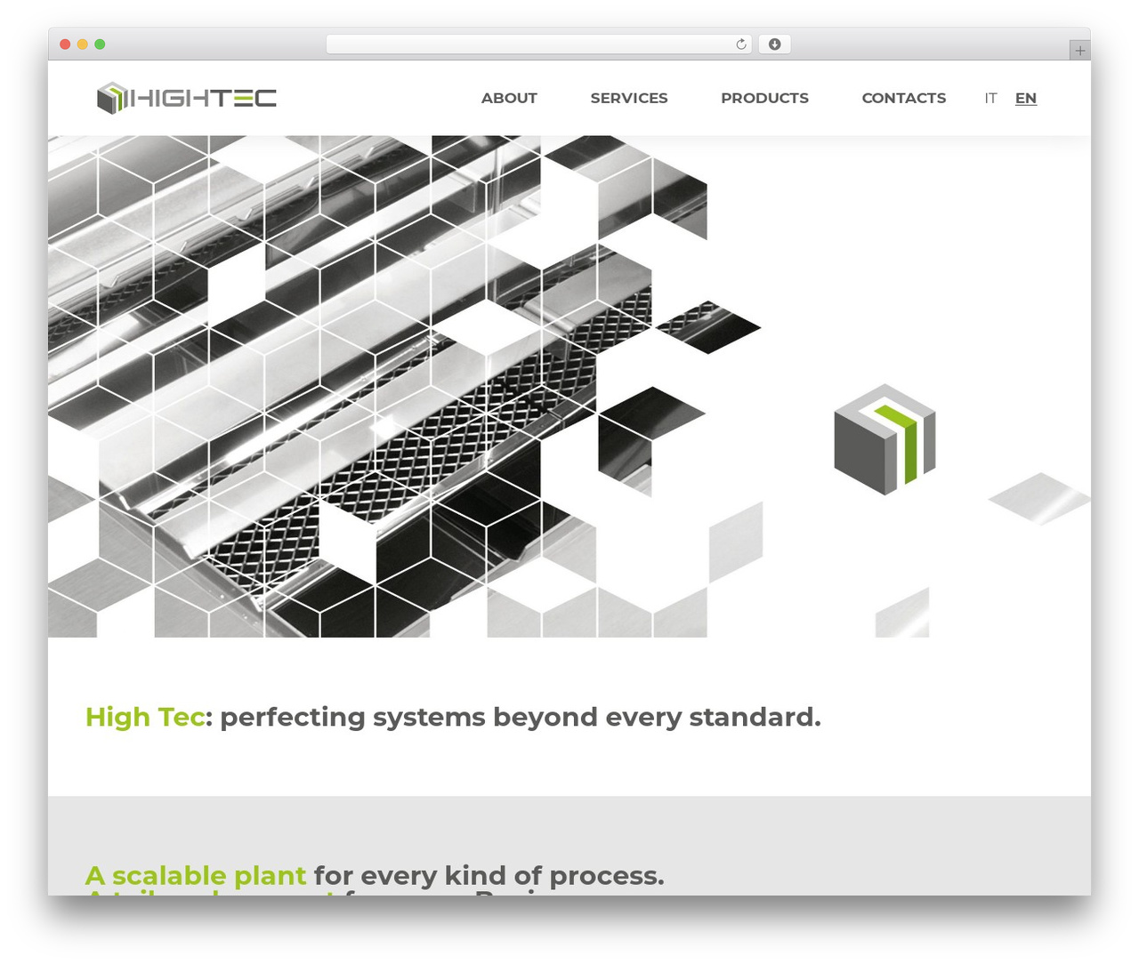 High Tec Theme WordPress theme - hightecnet.com