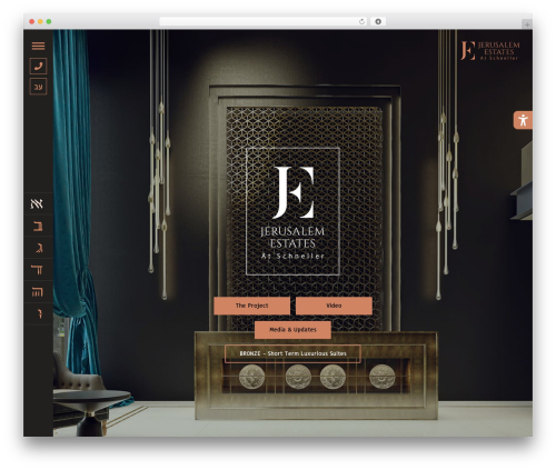 Jerusalem Estates theme WordPress theme - jerusalemestates.com