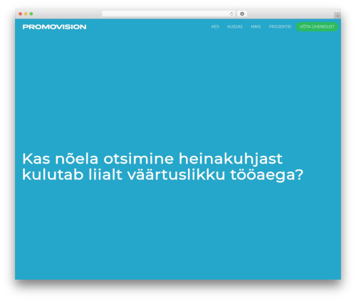 Kating-Clean WordPress theme - promovision.ee