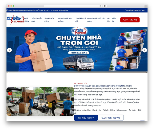 Nova WordPress theme - chuyennhahuycuongexpress.com