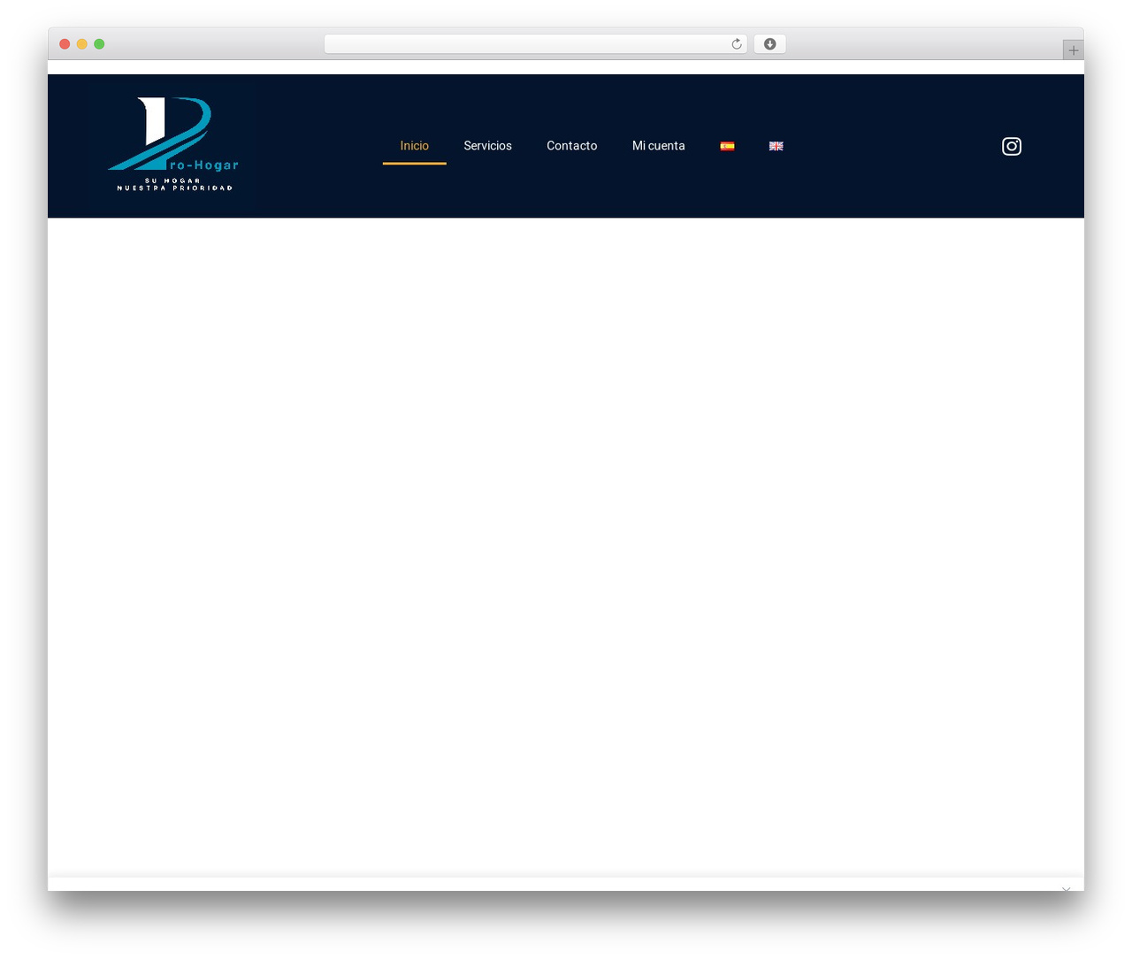 OceanWP WordPress theme - pro-hogar.com