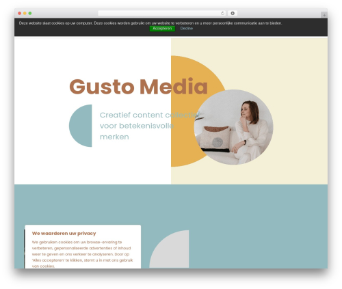 Theme WordPress Nexttheme - gustomedia.nl