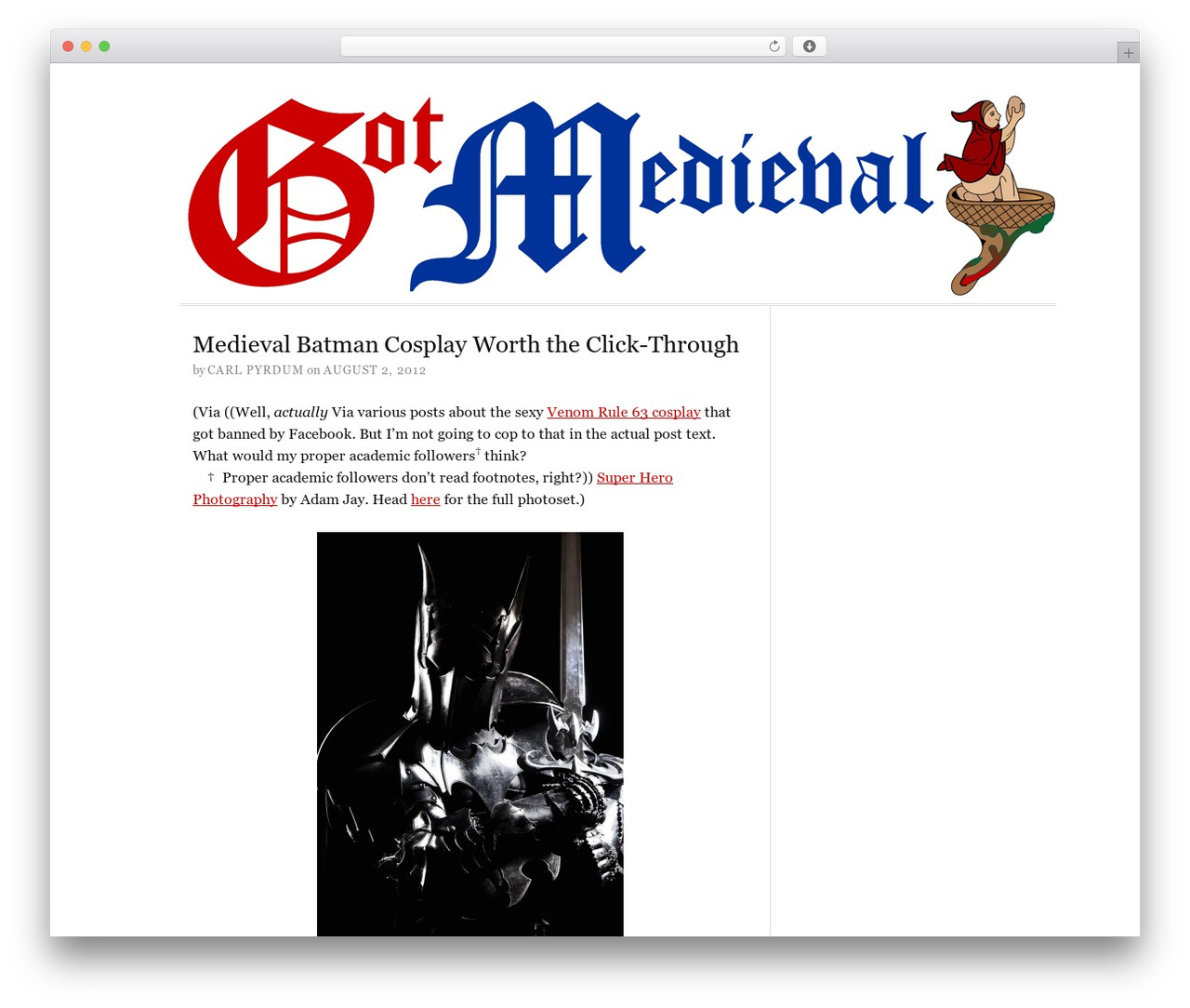 Thesis theme WordPress - gotmedieval.com Thesis theme WordPress - gotmedieval.com