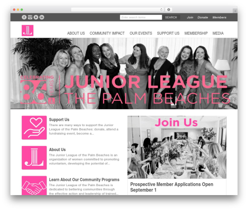 WordPress theme Big Image Basic 1 - jlpb.org