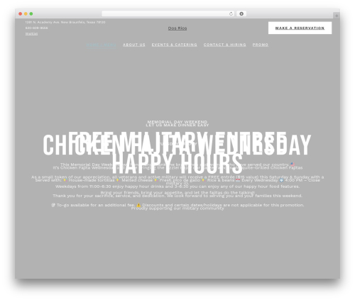 WordPress theme Caverta - dosriosnb.com