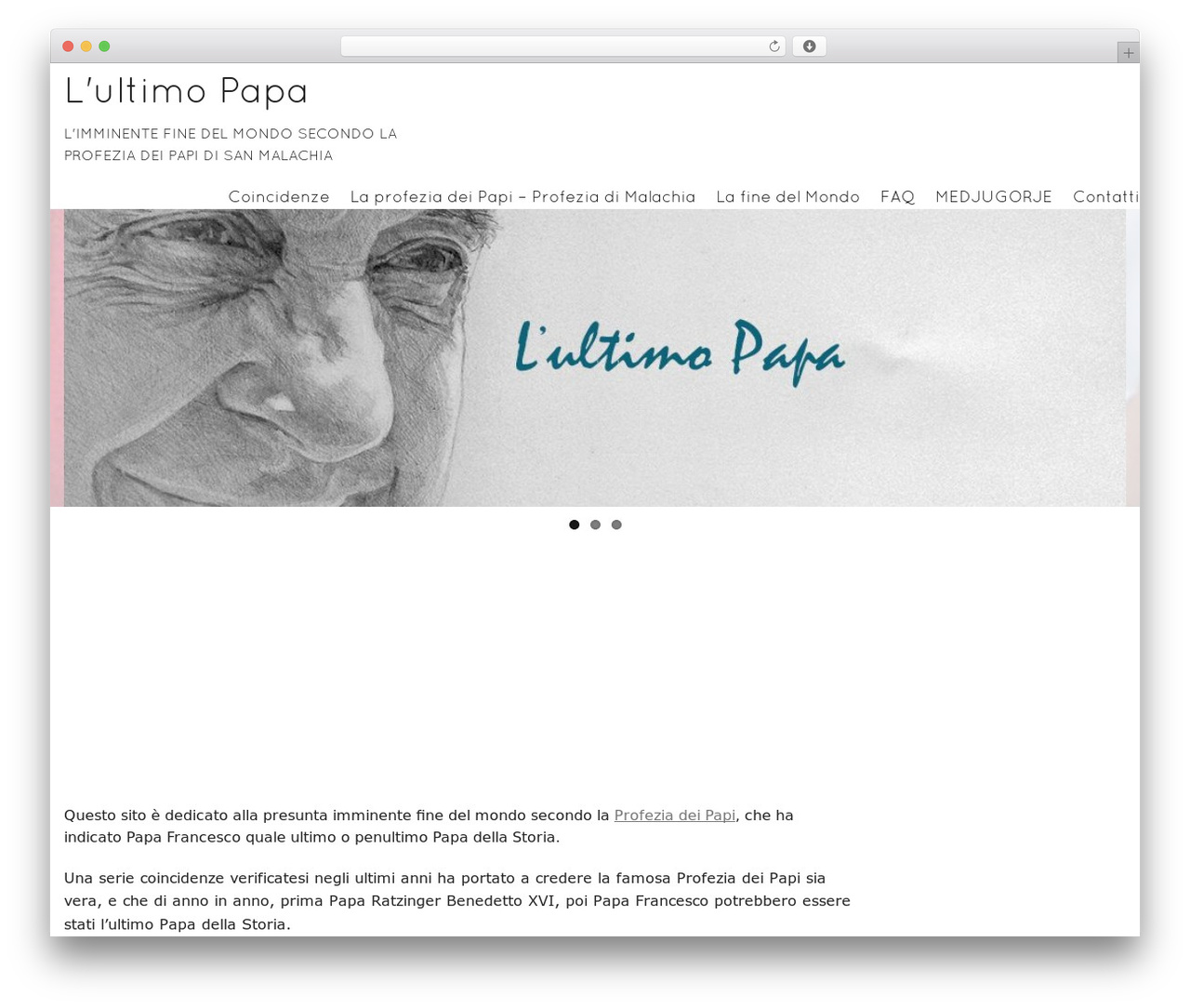 WordPress theme Blanc - lultimopapa.it WordPress theme Blanc - lultimopapa.it