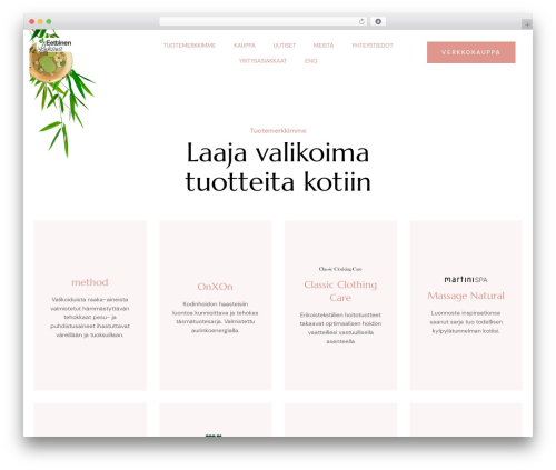 WordPress theme Flasaphic - eettinenluksus.fi