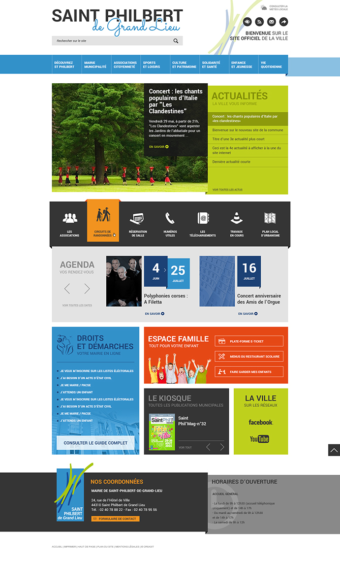 WordPress theme stphilbert