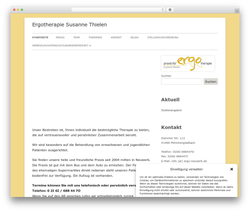 WordPress website theme Tiny Framework - ergo-neuwerk.com WordPress website theme Tiny Framework - ergo-neuwerk.com
