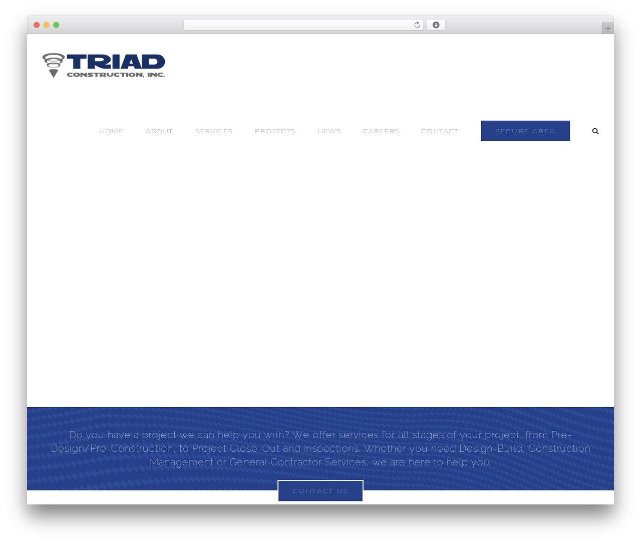 Avada WordPress theme - triadrc.com