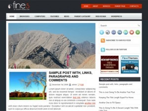 Fines WordPress theme Fines WordPress theme