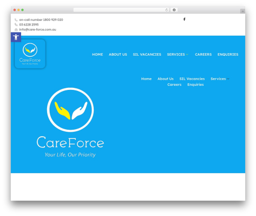 Ncare WordPress theme - www.care-force.com.au