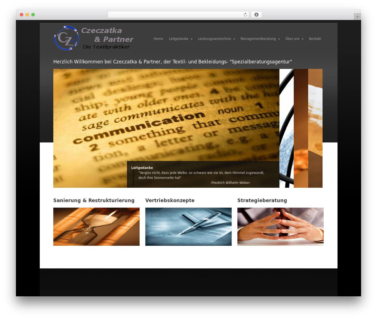 Studio Box Wordpress Template WordPress theme - textilpraktiker.de
