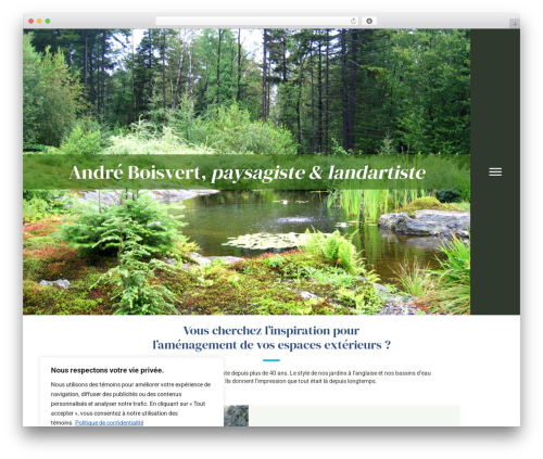 Theme WordPress Beaver Builder Theme - andreboisvert.ca