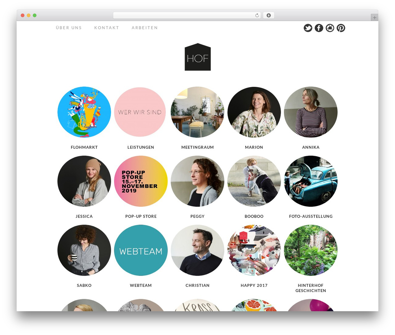 Theme WordPress Circles Responsive Theme - the-hof.de Theme WordPress Circles Responsive Theme - the-hof.de
