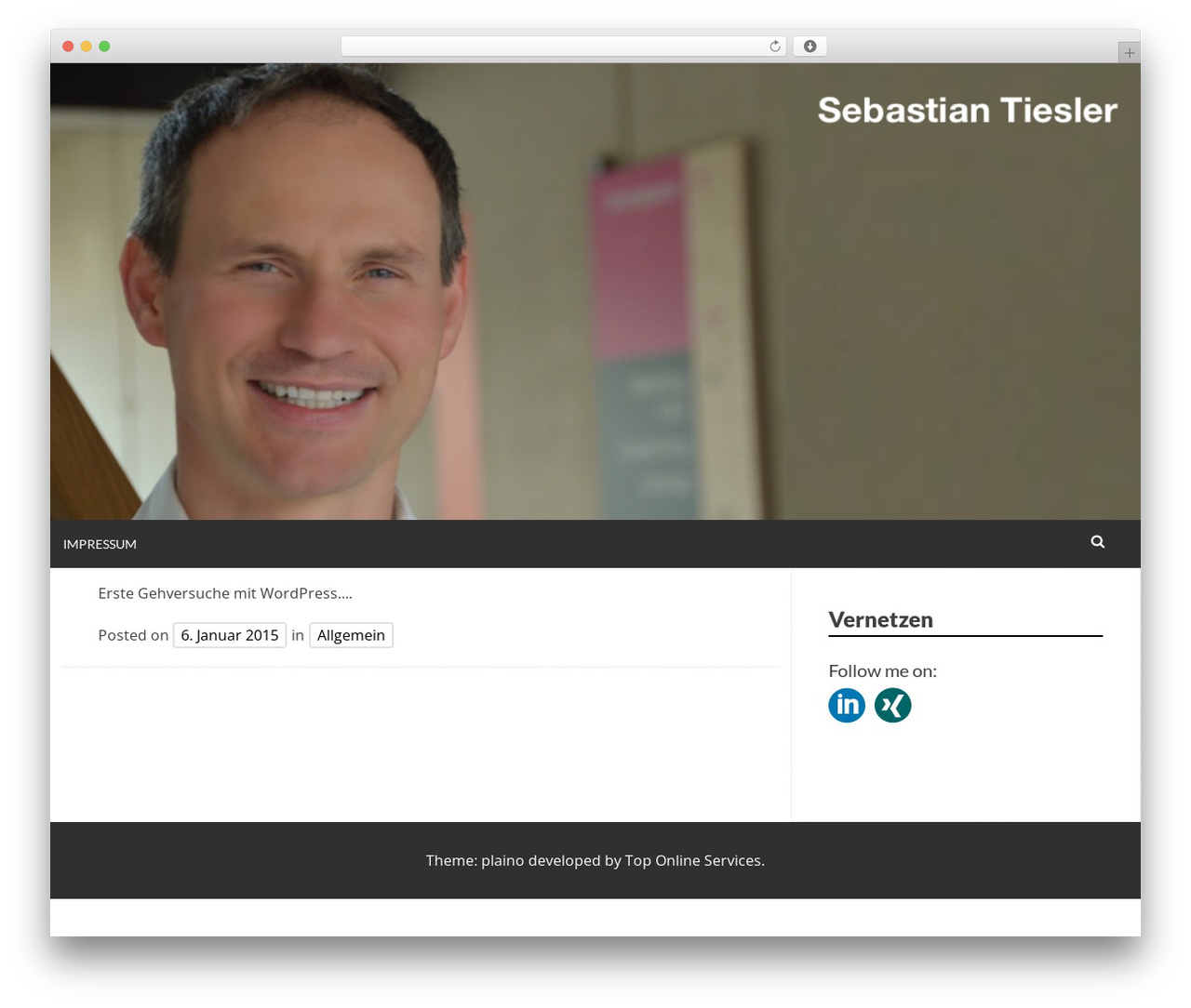 Theme WordPress Plaino - tiesler.li Theme WordPress Plaino - tiesler.li