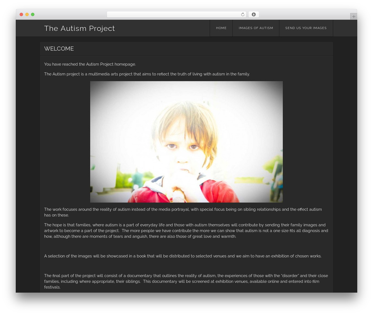 Visual WordPress theme - truthaboutautismproject.com Visual WordPress theme - truthaboutautismproject.com