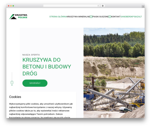 Website Style theme WordPress - kruszywapolskie.pl