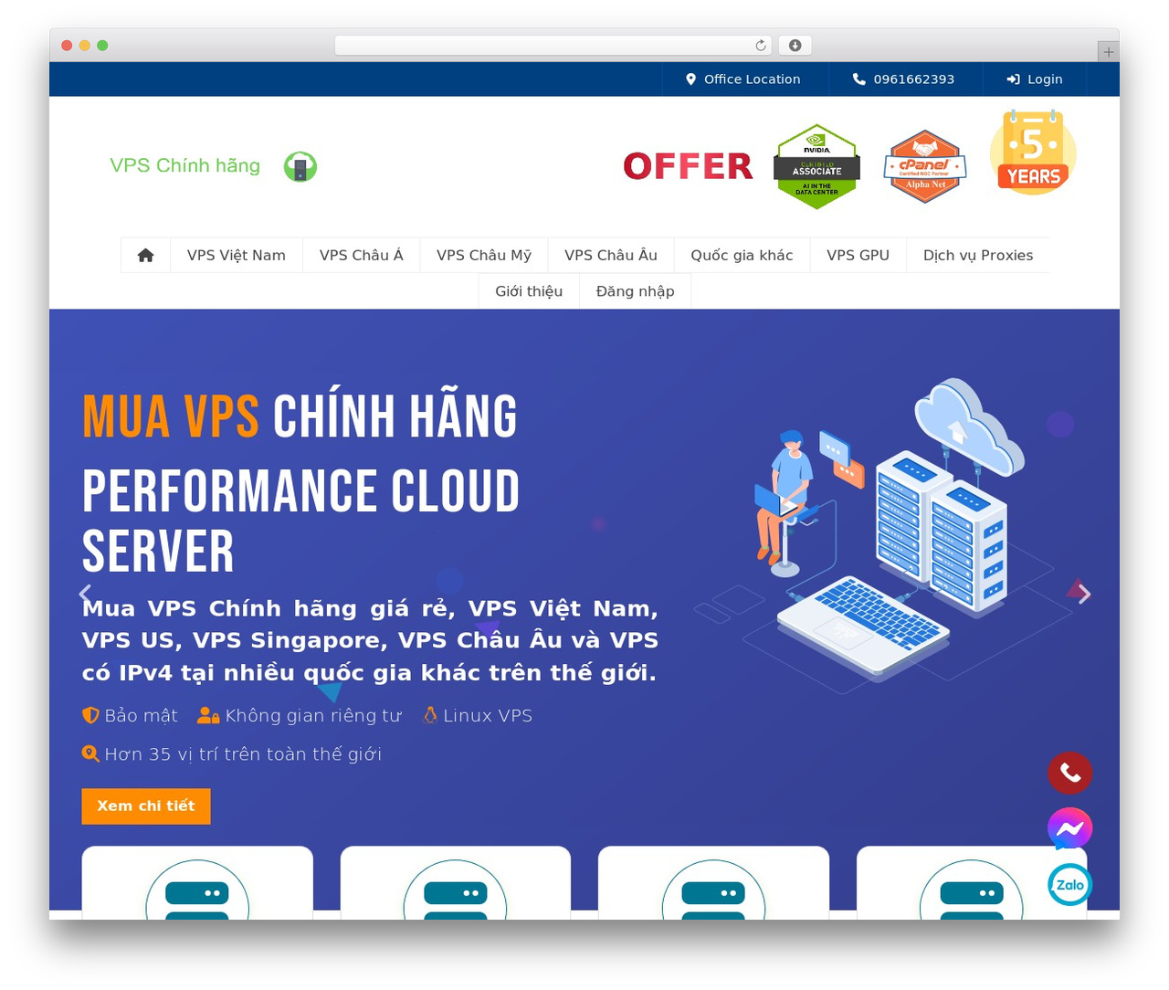 WordPress theme DEV Wordpress - vpschinhhang.com