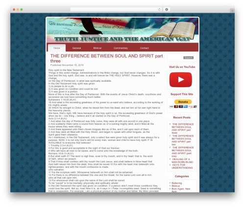 WordPress theme Truth - truthandtheamericanway.com WordPress theme Truth - truthandtheamericanway.com