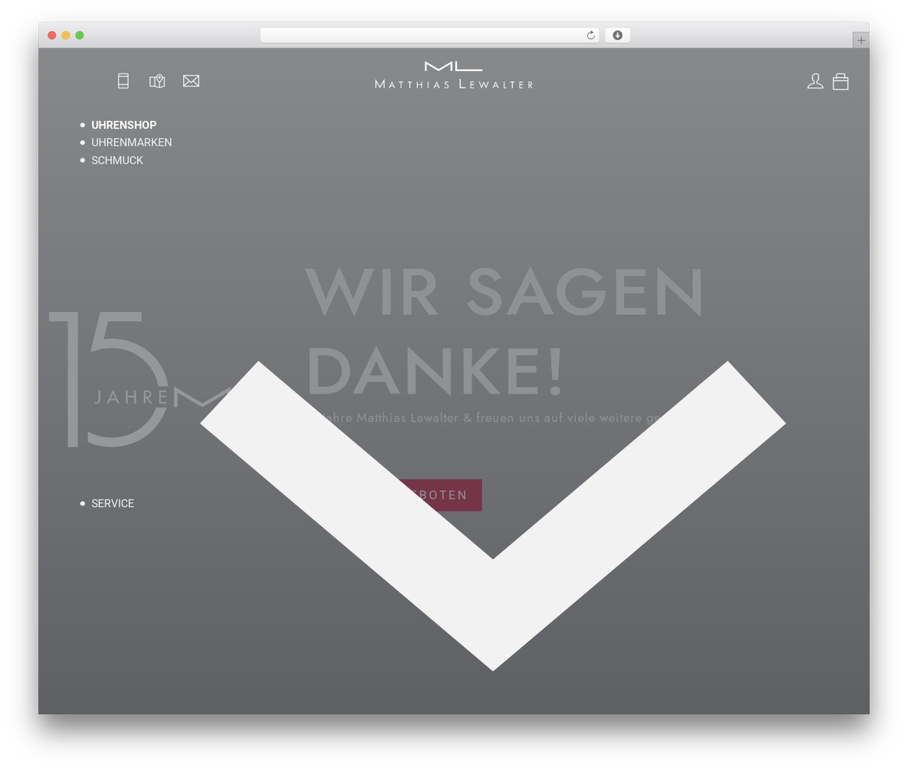 WordPress website theme Bricks Child Theme - m-lewalter.de