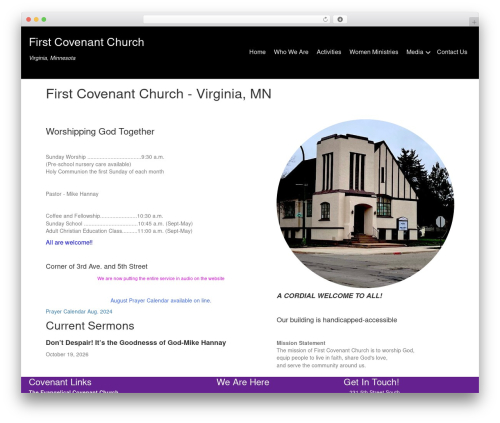 Beaver Builder Theme theme WordPress - firstcovenantvirginia.org