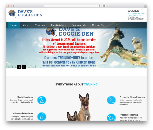 Strong WordPress theme - davesdoggieden.com Strong WordPress theme - davesdoggieden.com