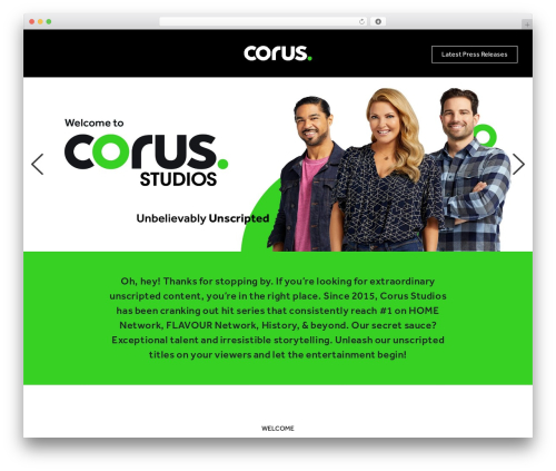 Corus wpp adobe analytics WordPress plugin - corusstudios.com
