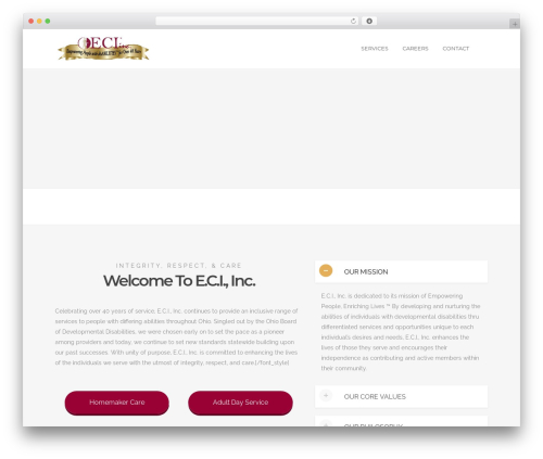Codeless framework WordPress plugin - eciinc.net