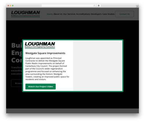 WordPress theme Impreza - tloughman.com