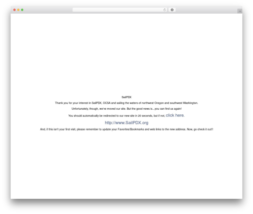 WP theme Simon WP Framework - sailpdx.net