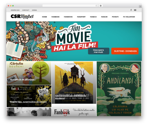 Zephyr theme WordPress - csrmindset.ro