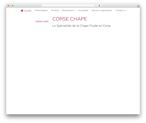 6temflex theme WordPress - corsechape.corsica