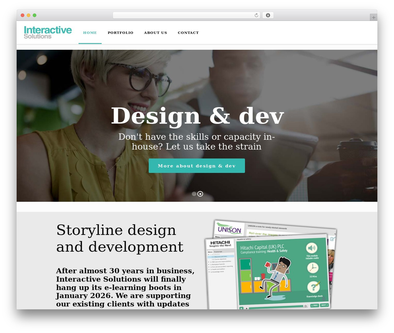 DGWork WordPress theme - interactivesolutions.co.uk