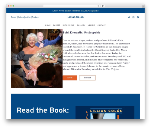 DOX WordPress theme - lilliancolon.com