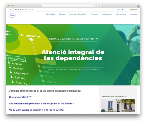 Forms contact WordPress plugin - asociacionethos.org