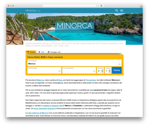 Theme WordPress Guide - minorca.org