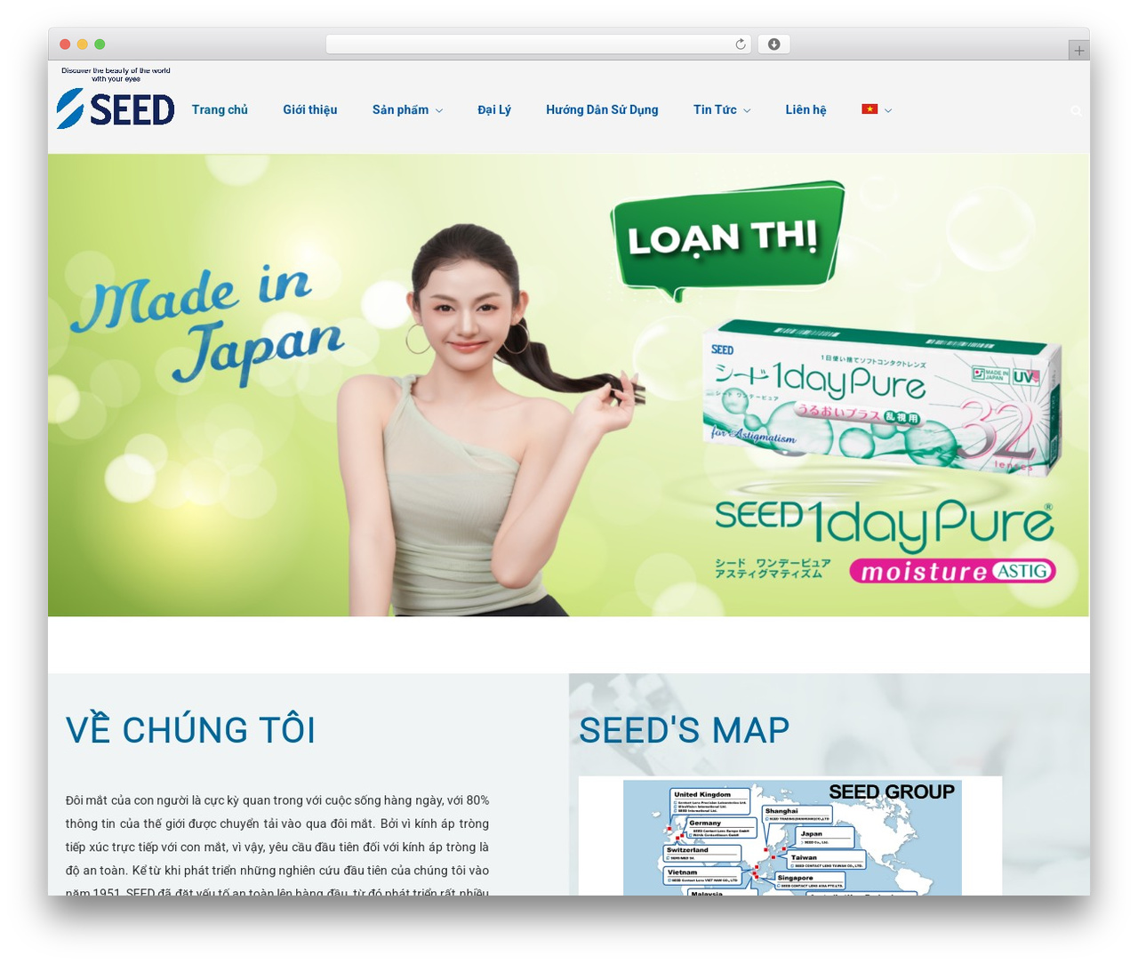 Theme WordPress Layers - seedvietnam.com