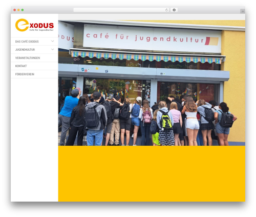 Themify Stack theme WordPress - cafe-exodus.de