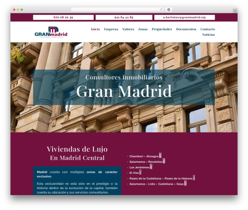 Real estate manager pro WordPress plugin - granmadrid.vip