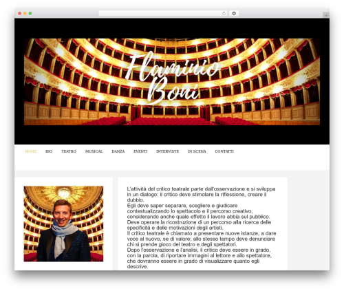 Brixton - Wordpress Theme WordPress theme design - flaminioboni.it