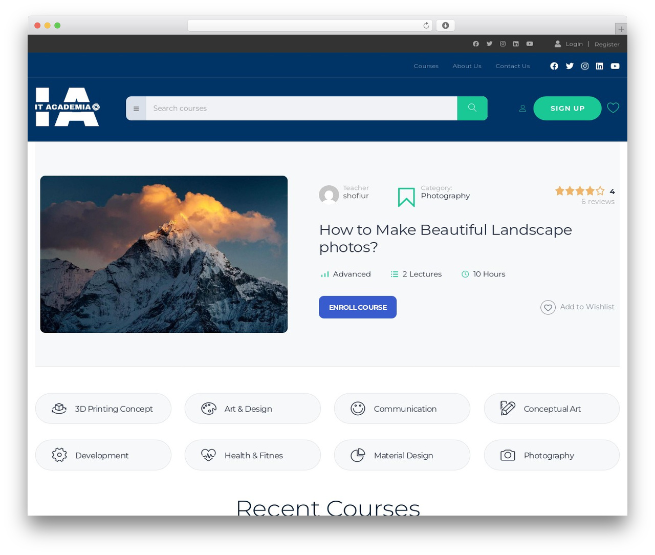 MasterStudy WordPress page theme - itacademia.co.uk
