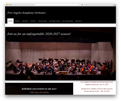 Sprout theme WordPress - portangelessymphony.org