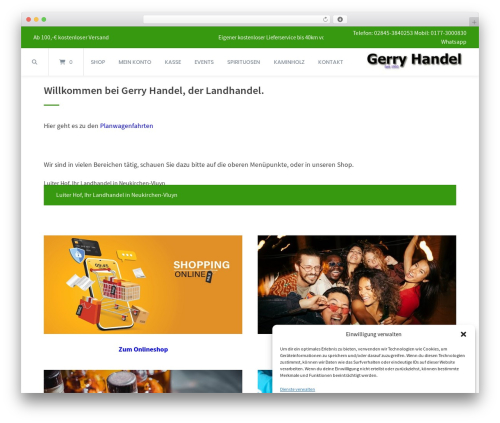 WordPress Theme Atomion WordPress theme - gerryhandel.de